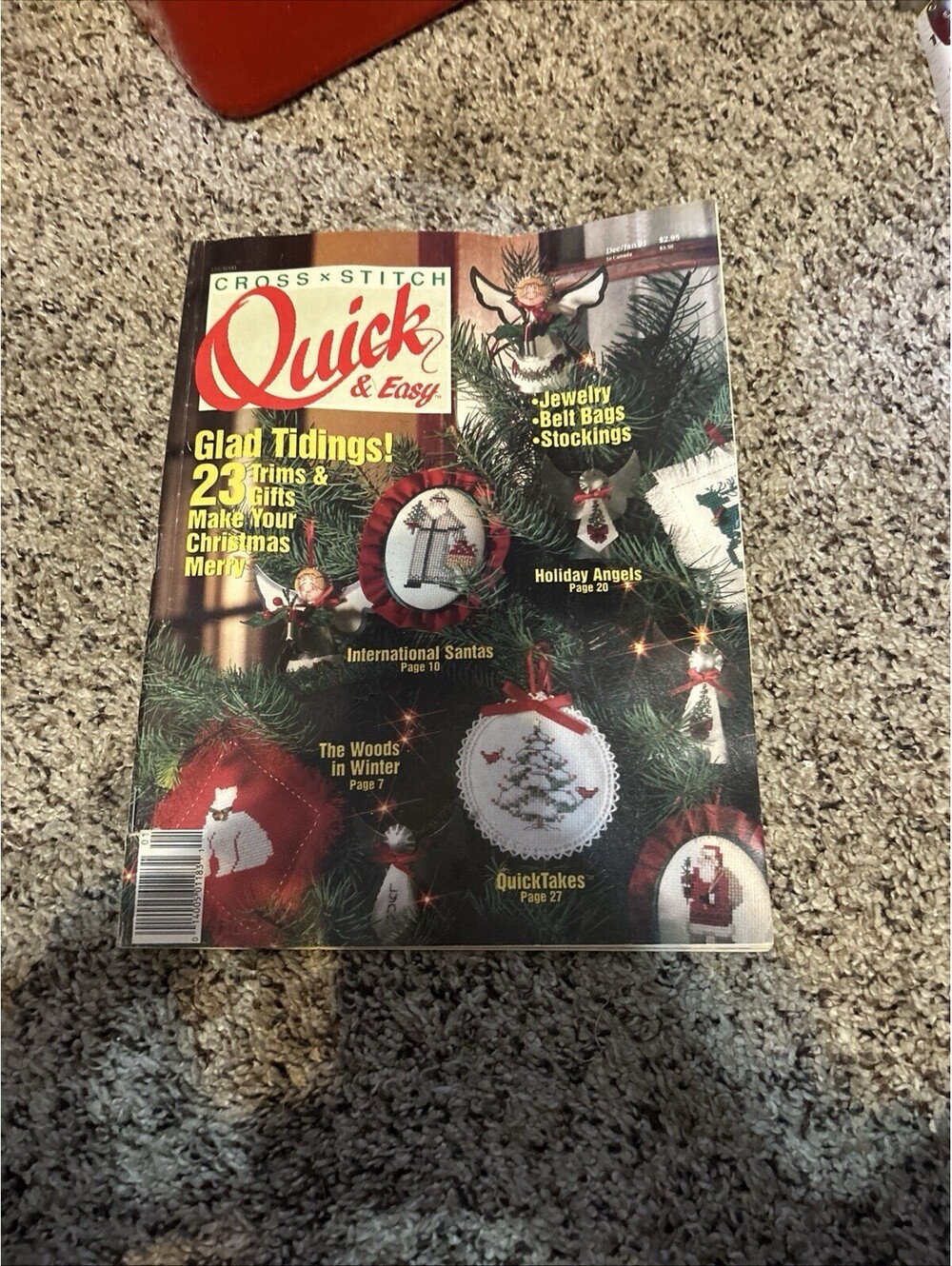 Cross Stitch Quick And Easy Magazine 1991